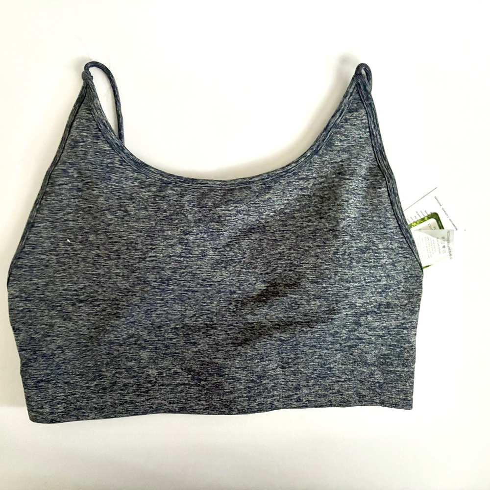 NWT Buff Bunny Collection Sports Bra – Size XL – Heather Gray